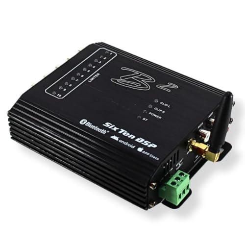 Image of B2 Audio SixTen Black 10Ch Bluetooth DSP 4V 96kHz w Floating Mount Bracket