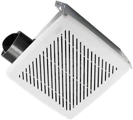 Broan-Nutone® Bathroom Exhaust Fan, 50 CFM Modern Grille, Energy ...
