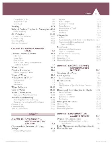 Image of Pearson'26 IIT Foundation Class 6 Science|For JEE, NSO & Olympiad Exams |JEE Practice Questions| Free 15 Online Assessments, 76 Video Solutions, 15 work sheets &Tests via Pearson MyInsights & elibrary