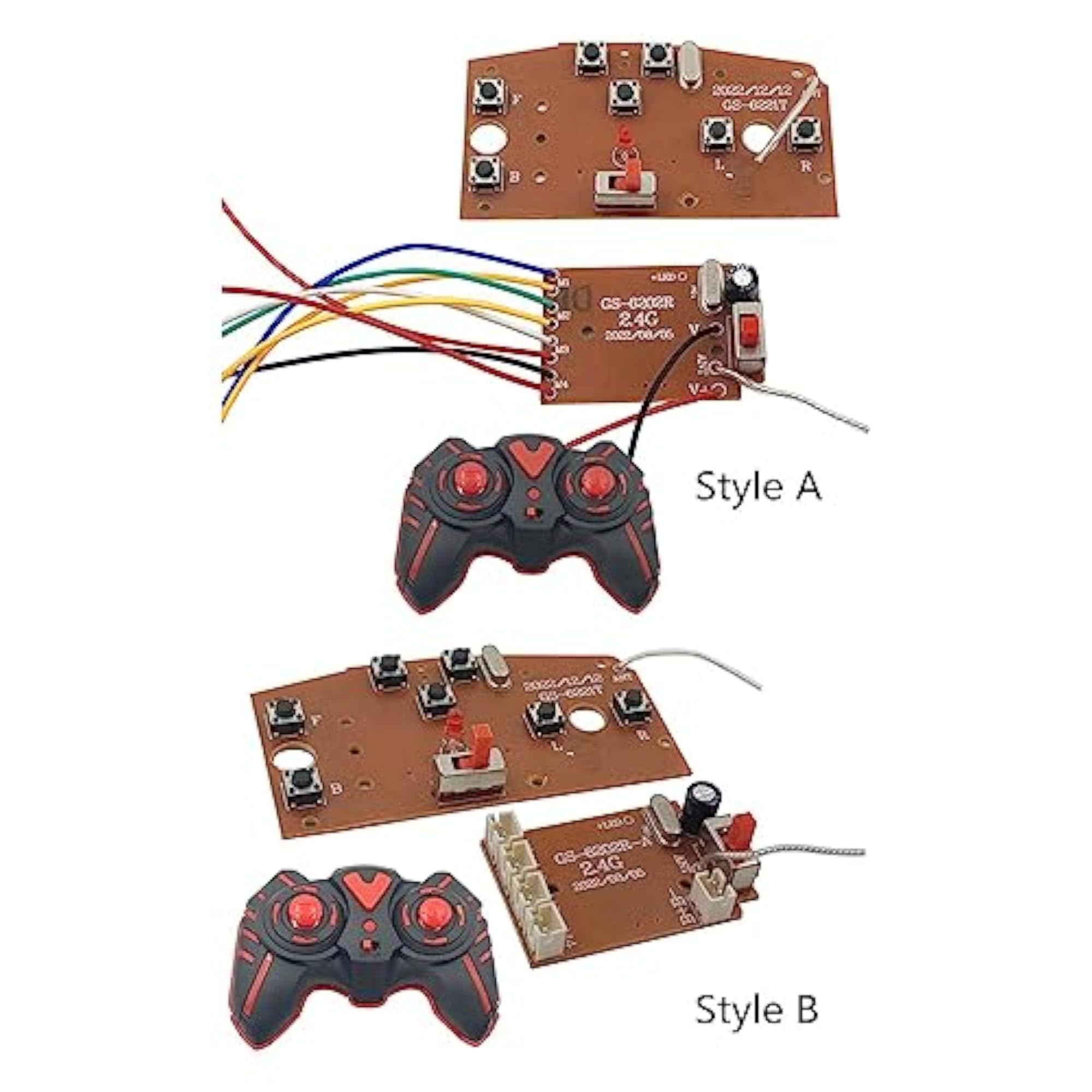 Transmitter Board and Receiver Board for RC Car