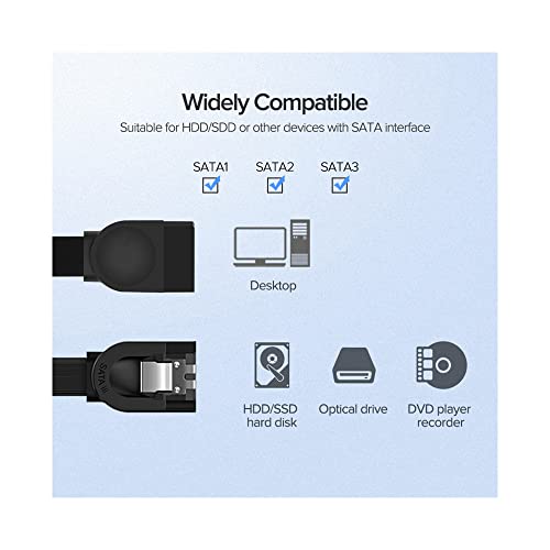 Cable SATA 3.0 Recto para Disco Duro SSD HDD miniatura 4