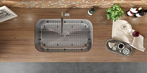 Ruvati 30-Inch Undermount 16 Gauge Stainless Steel Kitchen Sink Single Bowl - Rvm4250 #TOP5