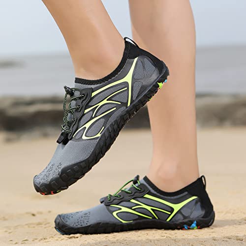 Image of ziitop Water Shoes for Men Women Beach Barefoot Swim Rock Climbing Pool Shoes Socks, Anti-Slip Breathable Quick Dry Lightweight Slip-on, Outdoor Sport Hiking Walking Boating Fishing Diving Surfing