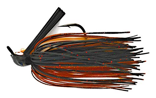 image for Wtrees No.5 Bass Jigs for Bass Fishing Pack Bulk Set Kit Flipping Jigs