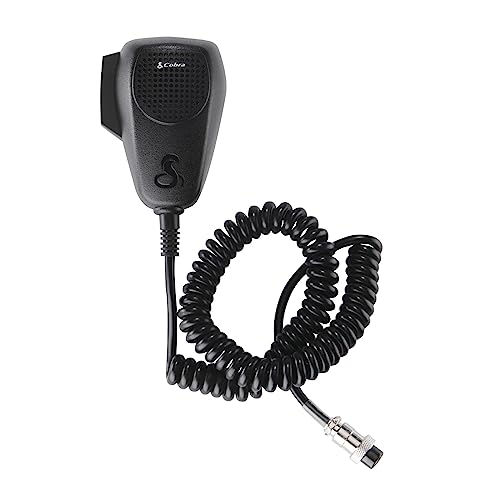 Cobra 19 DX IV Professional CB Radio - 40 Channels, Instant Channel 9 and 19, LCD Display, RF Gain Control, Compact Design, Black