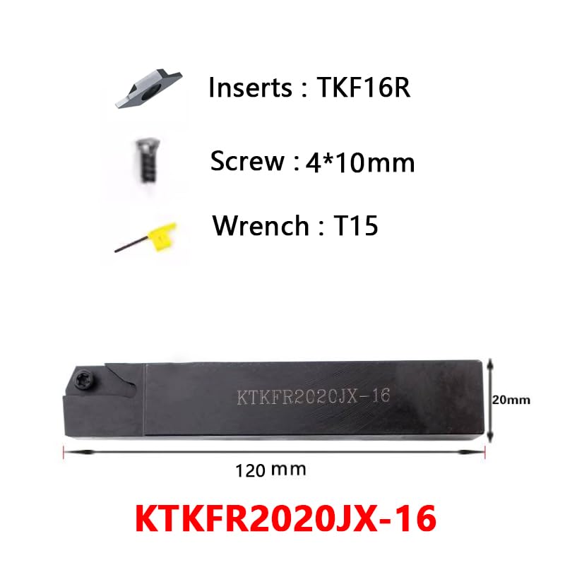1PC Lathe Tool KTKFR KTKFR1010JX12 KTKFR1212 KTKFR1616 KTKFR2020 miniatura 2