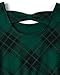 The Children's Place,and Toddler Long Sleeve Fashion Dress,2T Green Plaid
