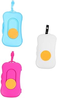 Alipis 3pcs Baby Wipes Box Wet Wipe Bag Baby Wipes Travel Case Portable Wipe Holder Outdoor Storage Box Baby Holder Tissue Dispenser Wet Tissue Case Wipes Holder Box Useful Tissue Holder