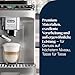 De’Longhi Magnifica Evo Next - Perfetto Kaffeevollautomat mit LatteCrema-Milchaufschäumer, 13 One-Touch-Getränke, Coffee- und Cappuccino Kaffeemaschine, farbiges Touch-Display, Titan (ECAM312.80.SB)