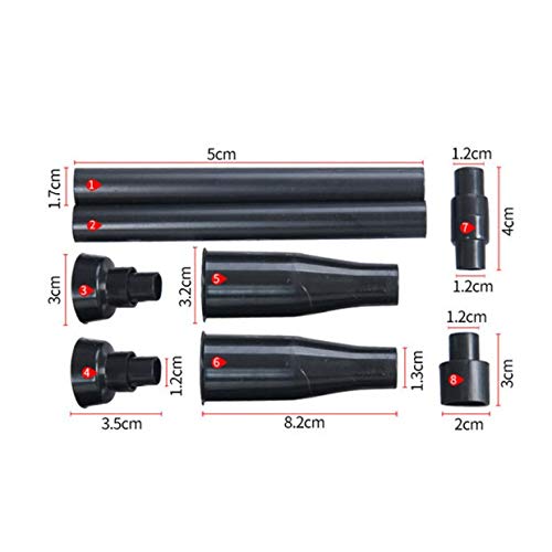 8 stuks Fountain Pump Nozzle Set Multifunctionele Plastic Waterfall Garden sproeikoppen for zwembad Pond Fountain dompelpomp Accessoires voor fonteinfonteinen in de tuin - Image 4