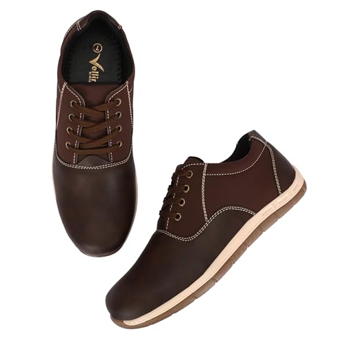 Image of Vellinto AEROFLEX Casual /Semi-Formal Derby ll Stylish, Durable, Lightweight Mocassin Shoes