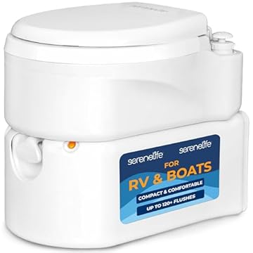 serenelife outdoor portable toilet