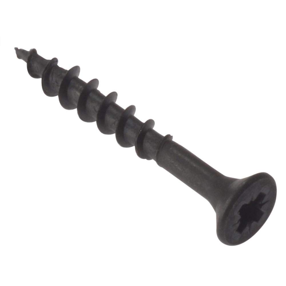 ForgeFix - Carcass Screws Pozi SCT Black Phosphate 4.2 x 32mm Box 200