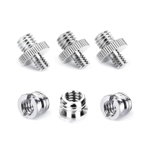 Camera Quick Release Plate 1/4in to 3/8in Screw Adapter for Efficient Changes