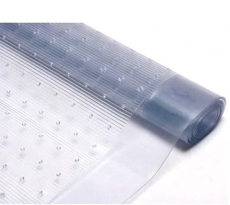 Clear Vinyl Floor Runner, Carpet Protector, 24