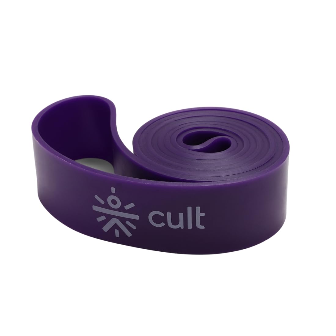 cult Resistance Band for Stretching, Pull Ups, Home Exercise and Gym Workout Stretch for Men & Women Purple(30-79 kgs Resistance)-image-32