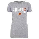 500 LEVEL Collin Gillespie Phoenix Suns Shirt for Women - Collin Gillespie Phoenix Suns Elite WHT (Heather Gray, X-Large)