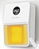 ヒーター 壁掛け 電気ファンヒーター ECOモード