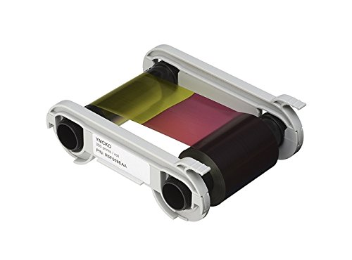image for EVOLIS YMCKO HIGHEST QUALITY RIBBON CASSETTE (R5F008AAA) 300 PRINT COL