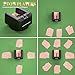 VQP Automatic Card Dealer, 360° Rotating Smart Card Dealer Machine with 4 Dealer Button, Spinning Card Dealing Machine for UNO, Blackjack, Texas Hold'em, Touch to Pause