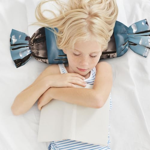 Almohada espuma viscoelástica tamaño único negra miniatura 6