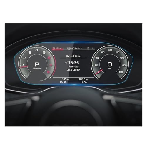Protection en verre trempé pour écran de navigation A5 2023 HD anti-rayures