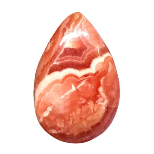Rhodochrosite gemme cabochon poire de qualité supérieure pour joaillerie fine
