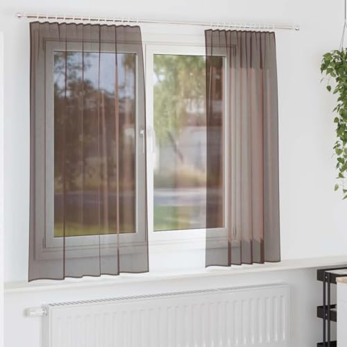 Voile marron contre la chaleur et les reflets du soleil