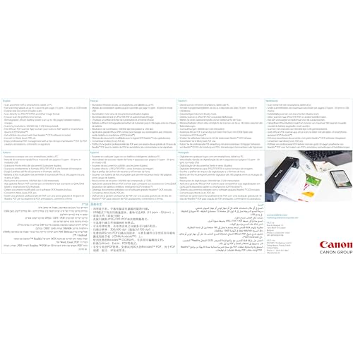 Scanner portable IRIScan Anywhere 6 Wifi duplex recto-verso compact