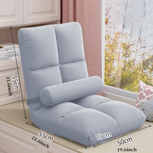 Chaise de sol avec dossier pliable en mousse haute densité