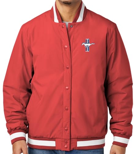 Men's Ford Mustang GT Legend Lives Water Resistant Varsity Jacket