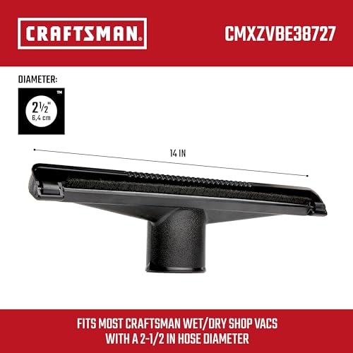 Image of CRAFTSMAN CMXZVBE38727 2-1 /2 in. Dry Nozzle Wet Dry Shop Vacuum Attachment