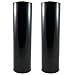 TOTALPACK - 18" x 1000 FT Roll - 85 Gauge Thick + Hybrid technology, 2 Pack. Stretch Moving & Packing Wrap. Industrial Strength, Black Plastic Pallet Shrink Film Ideal For Furniture, Boxes, Pallets
