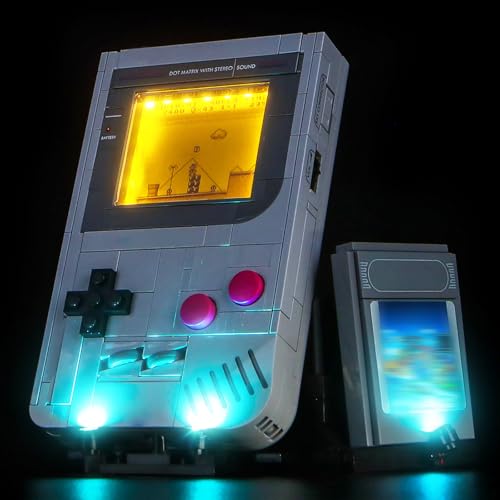 LocoLee Licht-Kit Kompatibel mit Lego 72046 Game Boy (Kein - Lego-Set) Dekorative Beleuchtung Set Compatible with Lego Game Boy