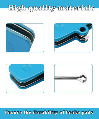 Image of 4 Pcs Front & Rear Disc Brake Pads Fits for Sur Ron Light Bee X and S,for Talaria Sting MX3 R /MX4,for Segway X160 X260 Electric Dirt Bike Replacement Parts