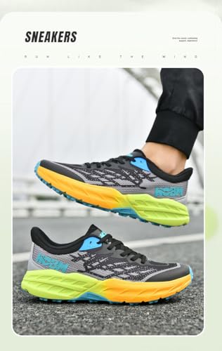 Chaussures de jogging pour hommes à lacets confortables et légères