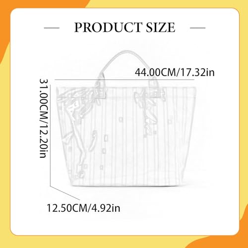Sac de travail imperméable à rayures rose orange grand format affaires et loisirs - 2