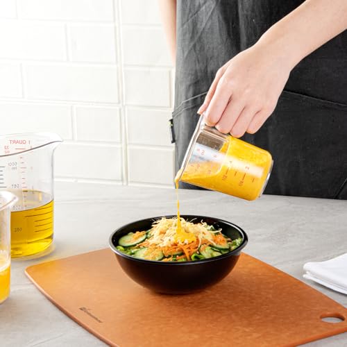Image of Restaurantware Clear Plastic Cup Measuring Cup, 3.8 x 3 x 3.8 In