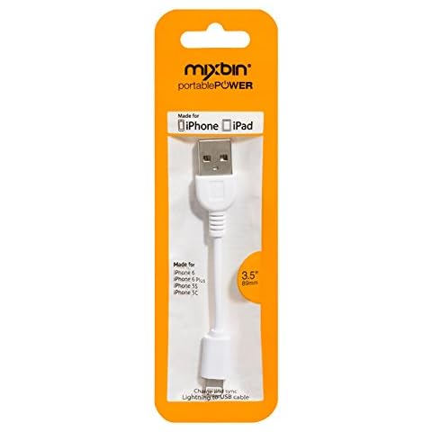 MixBin Lightning to USB Cable for iPhone and iPad Cover