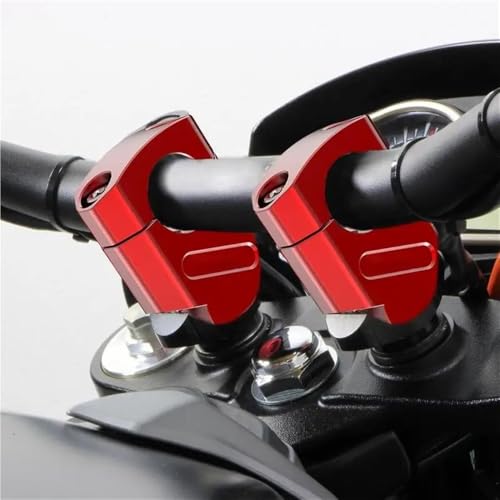 Barre adaptateur risers de guidon moto en aluminium robuste - 3