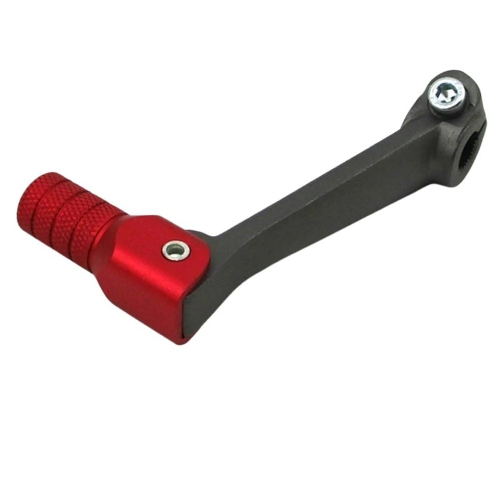 Yibhj3e Titanium And Red Gear Shift Lever Motorcycle Accessories Aluminum Short Gear Shift Levers Shifter Lever Pedal For 50Cc-250Cc Dirt Pit Bike