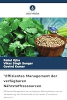 Effizientes Management der verfügbaren Nährstoffressourcen 6205300125 Book Cover