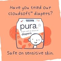 Pura Baby Wipes Unscented 600 Wipes Sensitive Skin with Aloe Vera — image 8