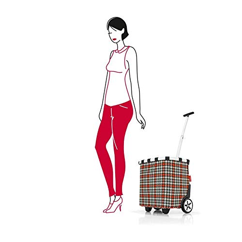 reisenthel Angebot Einkaufstrolley carrycruiser Plus gratis Cover Abdeckung und Sichtschutz! (Glencheck red) – Bild 5