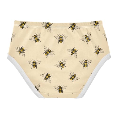 Girls' Underwear Bee Cotton Stretch Comfort Toddler Panties2