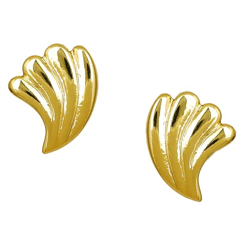 Estele 24Kt Gold Plated Zinc Brass Stud Earring for Womens (Gold) (B08CPYML49) Amazon Price History, Amazon Price Tracker