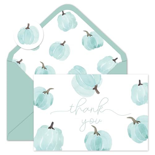 Cartes de remerciement d'automne pour vos repas de fête et papeterie de table nature
