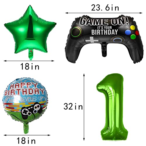 Daxlizy Decorazione Compleanno Videogioco Ragazzo