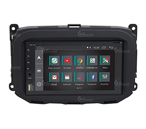 Radio de Voiture sur Mesure pour Alfa Romeo Giulietta Android GPS Bluetooth WiFi Dab USB Full HD Touchscreen Display 6.2 Easyconnect