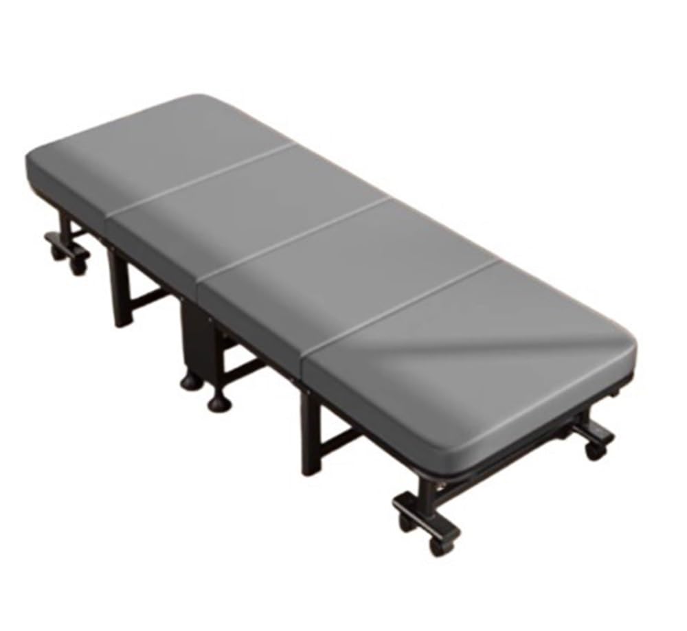 Lit pliable noir petit format : la solution lit pliant pour optimiser vos petits espaces